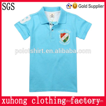 Pain fashion style kids polo shirts wholesale